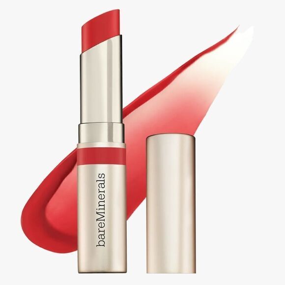 🌻 BARE MINERALS STRENGTH DEWY LIP GLOSS-BALM NEW FULL SIZE - Picture 1 of 7